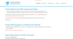 Desktop Screenshot of mnu-franken.de